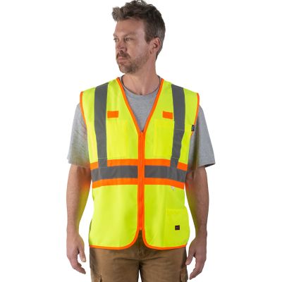 Walls Men's Hi-Vis ANSI II Premium Safety Outdoor Goods Vest