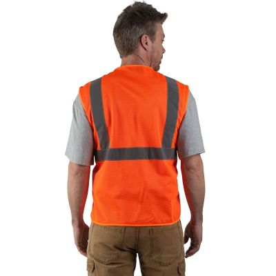 Image showing  Unisex Adult Hi-Vis ANSI II Mesh Safety Vest