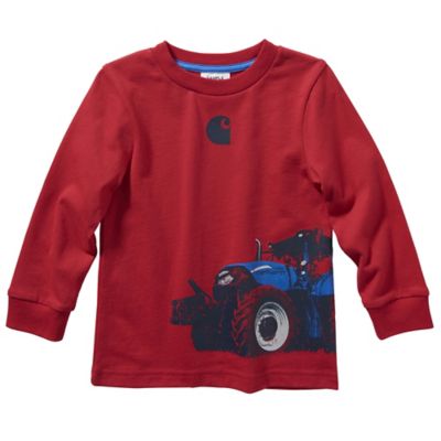 wrap long sleeve shirt