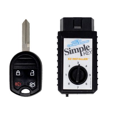 Car Keys Express Ford Simple Key, 4 Button Remote