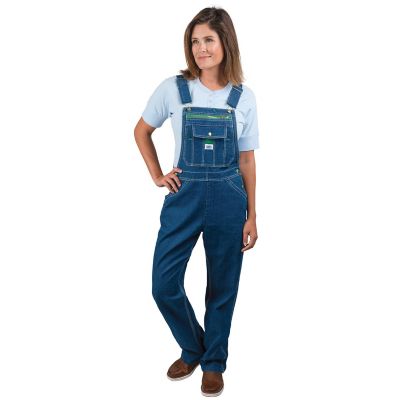 Liberty Women's Stone Washed Denim Bib Overalls