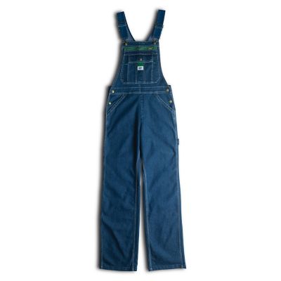 Image showing 6 th Liberty Women's Stone Washed Denim Bib Overalls
