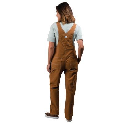 Image showing  Women's Washed Duck Bib Overalls, 8.3 oz.