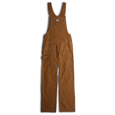Image showing 5 th Liberty Women's Washed Duck Bib Overalls, 8.3 oz.