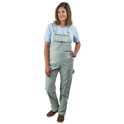 Liberty Women's Washed Duck Bib Overalls, 8.3 oz.