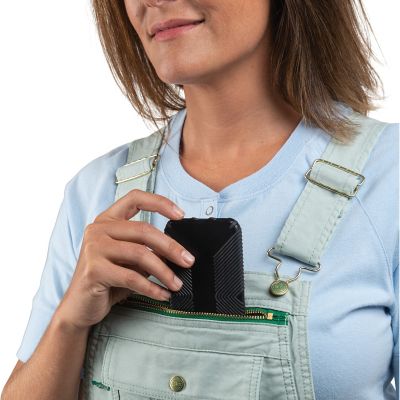 Image showing  Women's Washed Duck Bib Overalls, 8.3 oz.