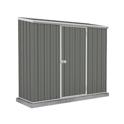 ABSCO 7 ft. x 3 ft. Space Saver Metal Shed