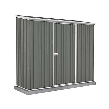 ABSCO Space Saver Metal Shed, 7 ft. x 3 ft.