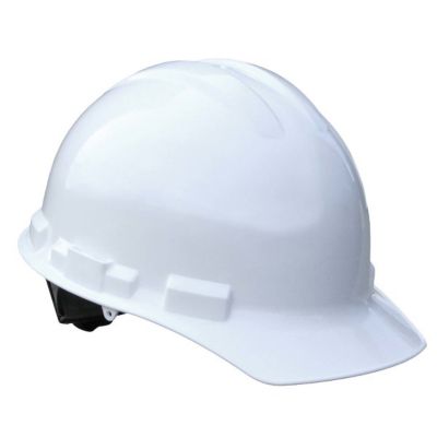 DeWALT Cap Style Hard Hat with 6-Point Ratchet Suspension, White
