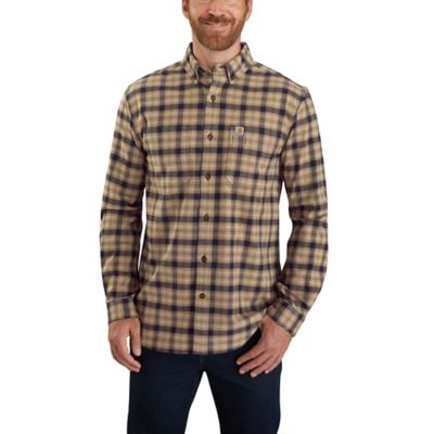 carhartt men's flannel shirts