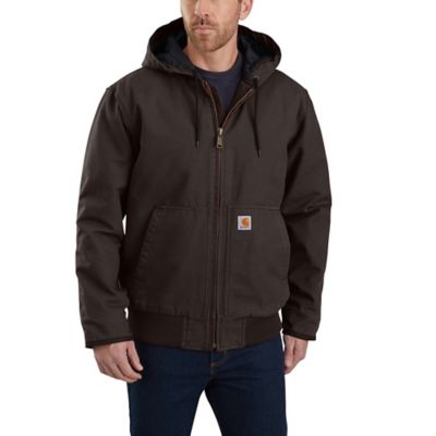 Image showing  Men's Loose Fit Washed Duck Insulated Active Jacket