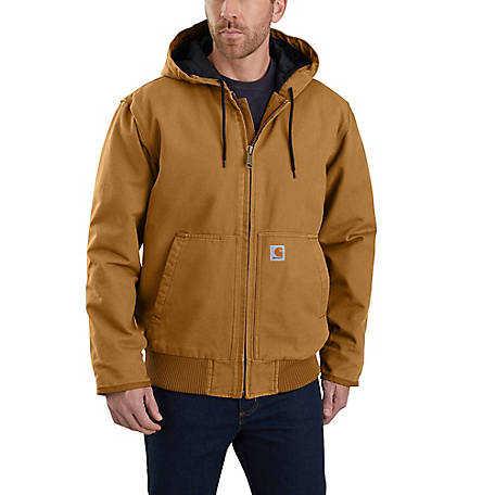 Carhartt Loose Fit Washed Duck Insulated Active Jacket, 104050