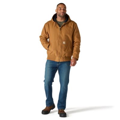 Image showing  Men's Loose Fit Washed Duck Insulated Active Jacket