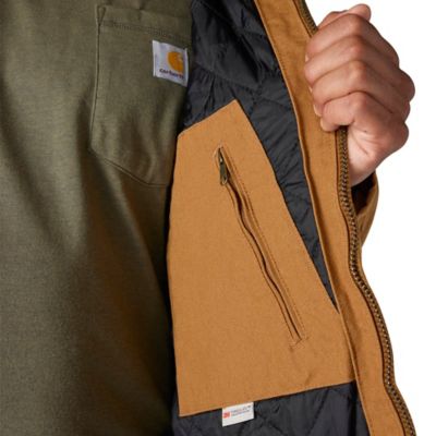 Image showing 5 th Carhartt Men's Loose Fit Washed Duck Insulated Active Jacket