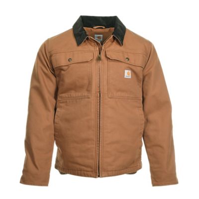 Carhartt Exclusive Washed Duck Insulated Traditional Jacket, 104480 at ...
