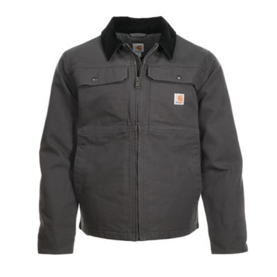 Carhartt Men's Exclusive Washed Duck Insulated Traditional Jacket