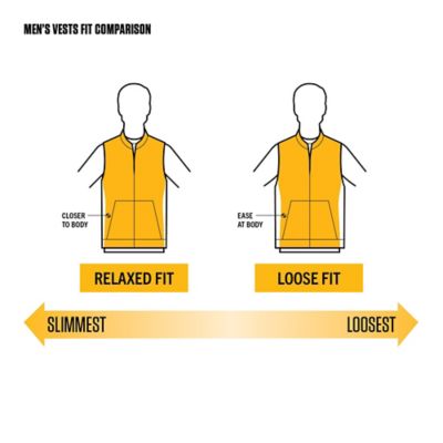 Image showing  Men's Duck Sherpa-Lined Mock Neck Vest