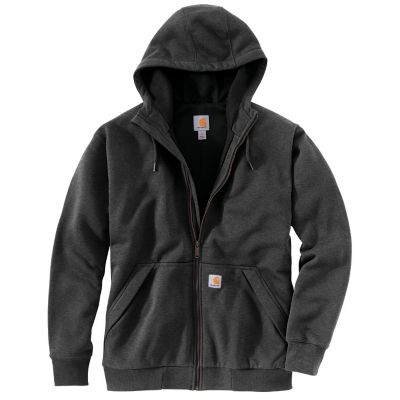 Carhartt Rain Defender Loose Fit Midweight Thermal-Lined Full-Zip Hooded Sweatshirt, 104078