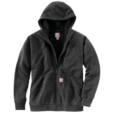 Image showing  Men's Rain Defender Loose Fit Midweight Thermal-Lined Full-Zip Hoodie