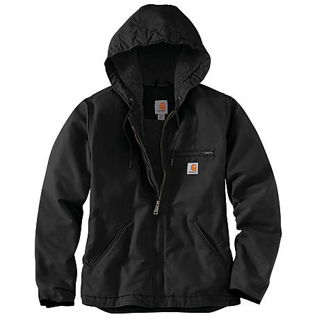 Carhartt Washed Duck Sherpa-Lined Jacket, 104292