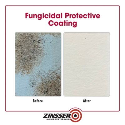 Image showing 5 th Rust-Oleum 1 gal. White Zinsser Mold Killing Primer