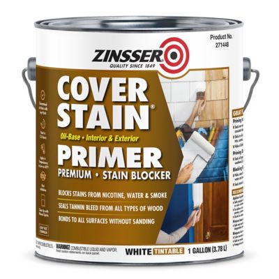 Rust-Oleum Zinsser Cover Stain Oil based Low VOC, 100 gal.