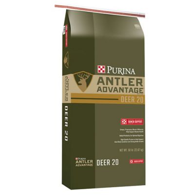 Purina Deer Antler Advantage 20 ARS Deer Feed, 50 lb. Bag