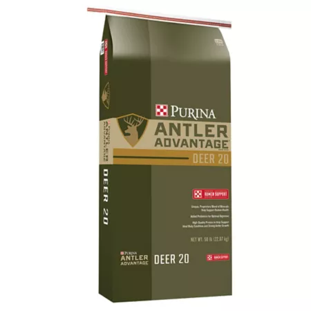 Purina Deer Antler Advantage 20 ARS Pelleted Deer Food 50 lb Bag Game Feed