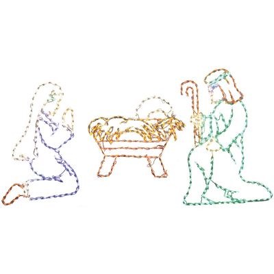 Fraser Hill Farm 3 pc. Nativity Light Set