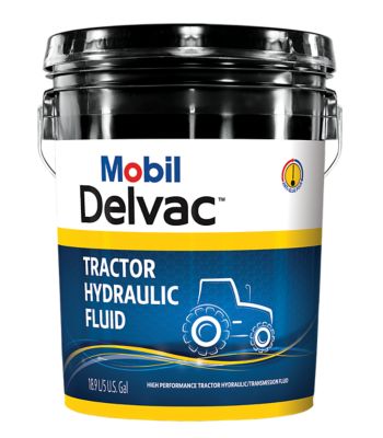 Mobil Delvac Tractor Hydraulic Fluid, 5 Gal