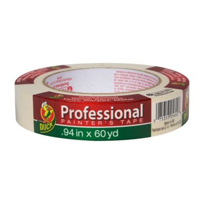 Duck 0.94 in. x 60 yd. Professional Grade Beige Painting Tape