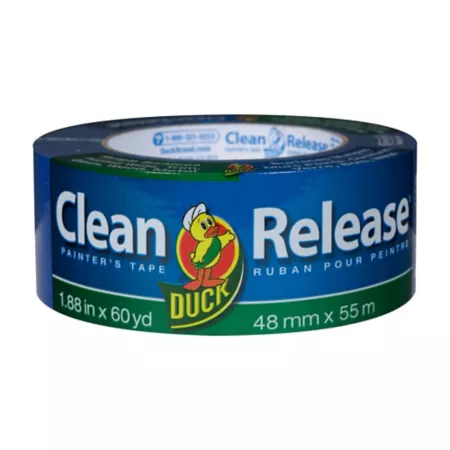 Duck 1.88" x 60 yards Clean Release Blue Paint Tape Painters Tape