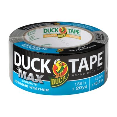 Duck 1.88 in. x 20 yd. Max Strength Duct Tape, Extreme Weather, Silver