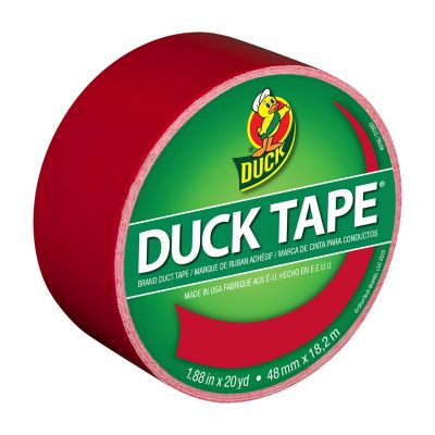Duck Red Duck Tape Brand Duct Tape, 1.88 in. x 20 yd.