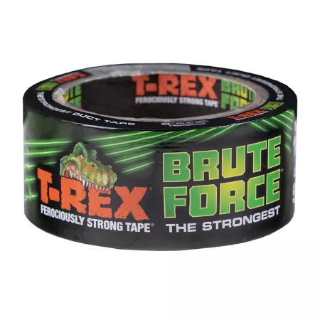 T-REX 1.88 in x 10 yards Brute Force Duct Tape Black Duct Tape