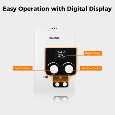 Image showing  2.64 GPM 68,000 BTU Indoor Instant Propane Tankless Water Heater