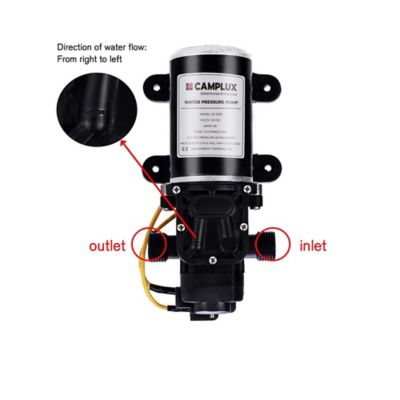 Image showing  12VDC Water Pump, 1.6 GPM