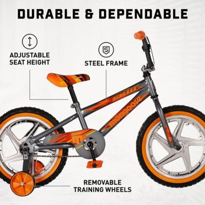 Image showing 8 th Mongoose 16 in. Skid Bicycle, 1 Speed, Grey