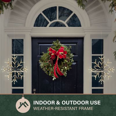 Image showing  30 in. White Snowflake Light