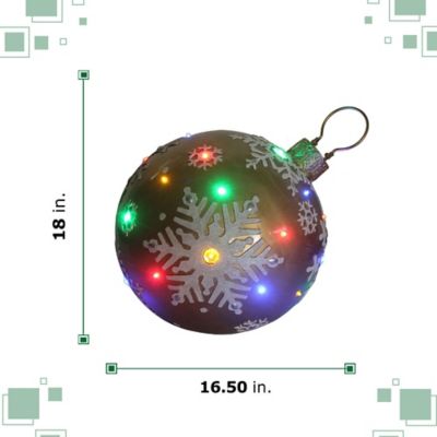 Fraser Hill Farm Christmas Ornament Decor, 18 in., Gold