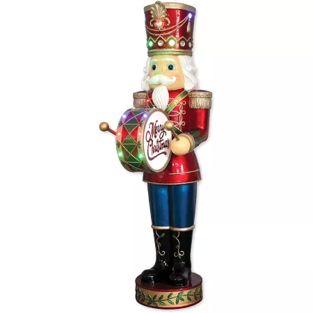 Fraser Hill Farm Nutcracker Decor 5 feet Sillcock