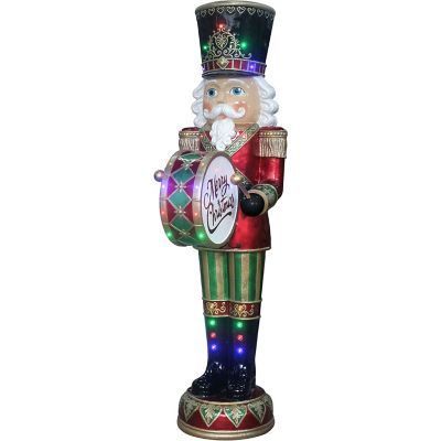 Fraser Hill Farm 6 ft. Nutcracker with Drum