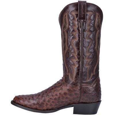 Image showing 6 th Dan Post Men's Pershing Ostrich Western Boot, 1-Pair