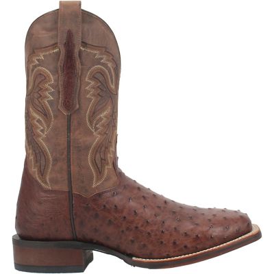 Image showing 4 th Dan Post Men's Alamosa Ostrich Boots