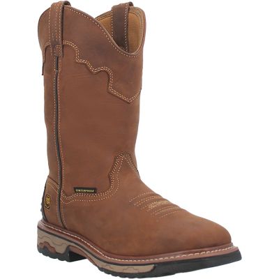 Dan Post Men's Square Toe Blayde Waterproof Work Boots, 11 in.