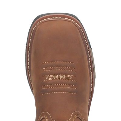 Image showing 2 th Dan Post Men's Square Toe Blayde Waterproof Work Boots, 11 in.