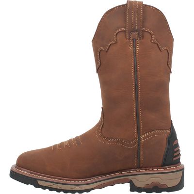 Image showing 6 th Dan Post Men's Square Toe Blayde Waterproof Work Boots, 11 in.