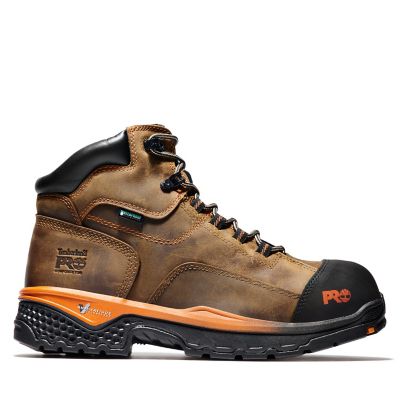 Timberland PRO Men's Boshog Composite Toe Waterproof Work Boots, 6 in.