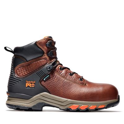 Timberland PRO Men's Hypercharge Composite Toe Waterproof Work Boots, 6 in.