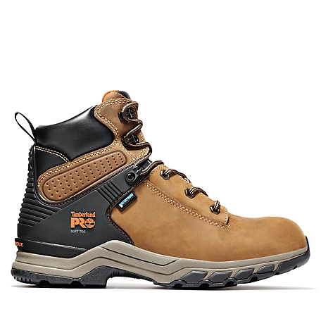 Timberland PRO Men's Hypercharge Soft Toe Waterproof Work Boots, 6 in.